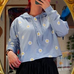 DAISY CROPPED HOODIE🌼
